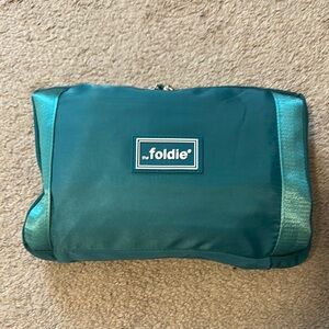 Teal Foldie Travel Bag